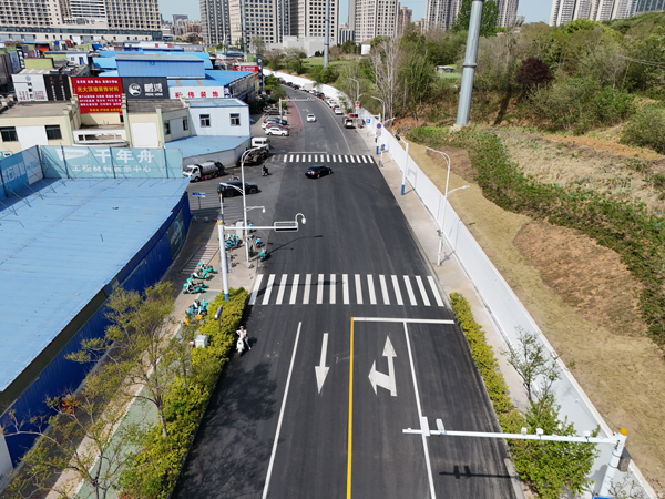 蚌山区人居环境-虎山西路道路排水工程