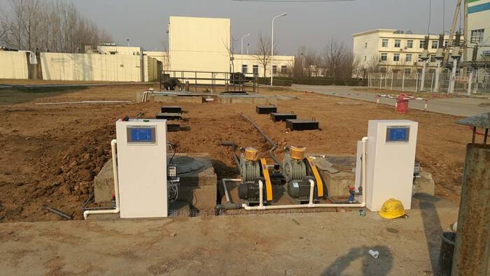 滁州玻璃厂污水处理系统